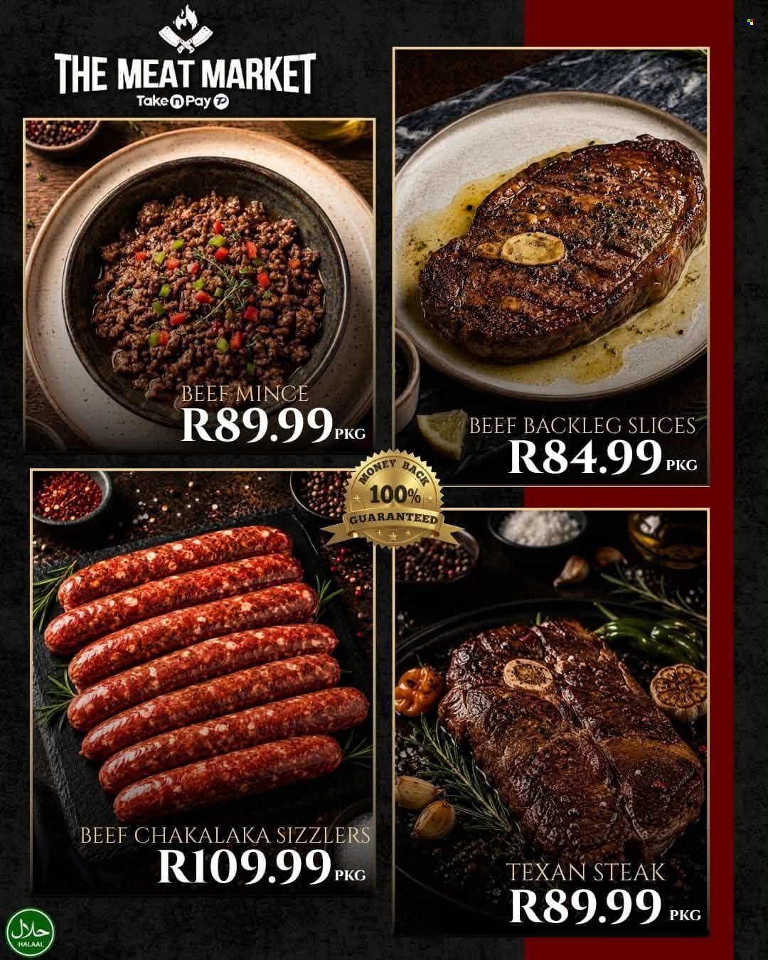 TAKE N PAY specials - From Tuesday 29 Sept 2026