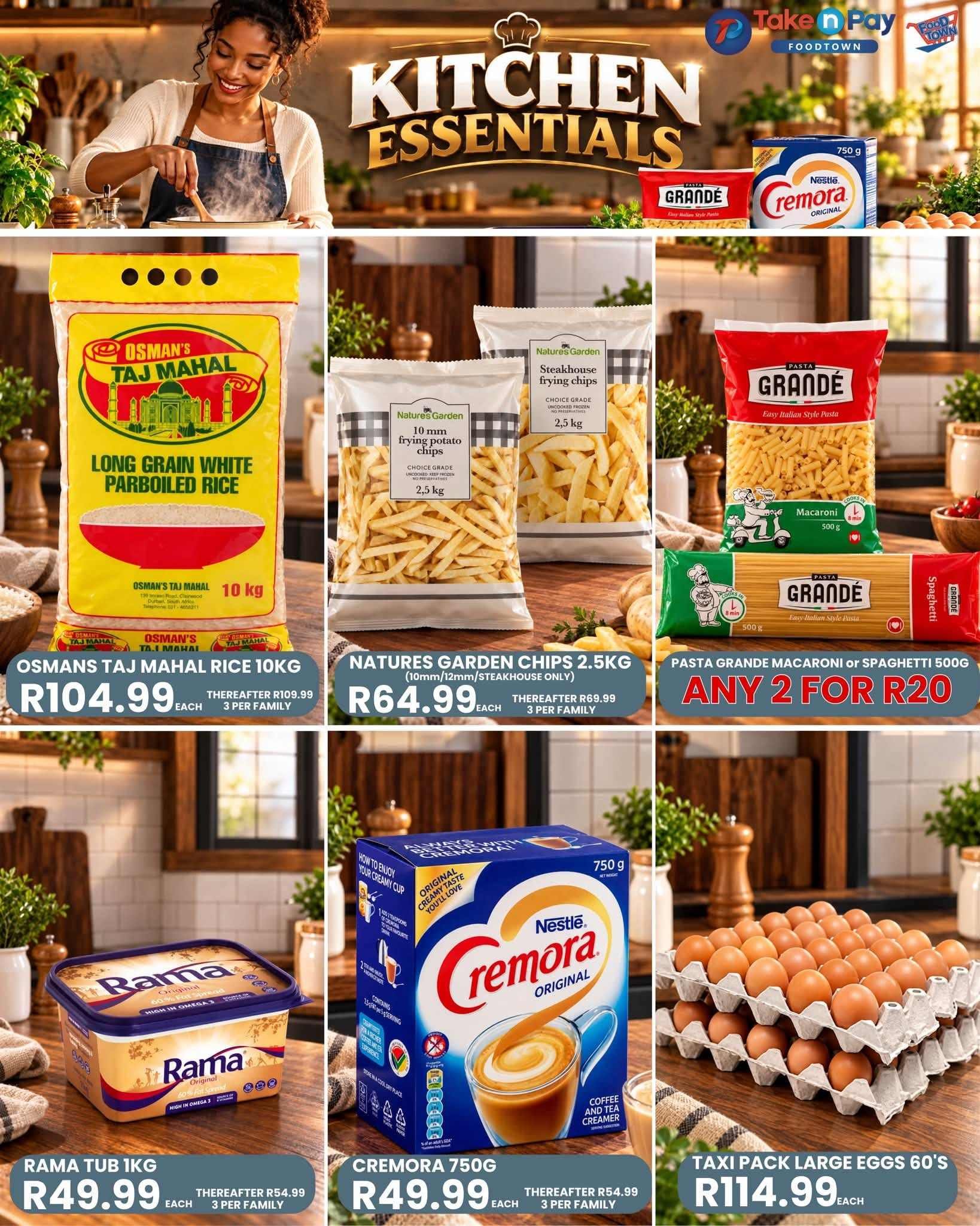 TAKE N PAY specials - From Tuesday 29 Sept 2026