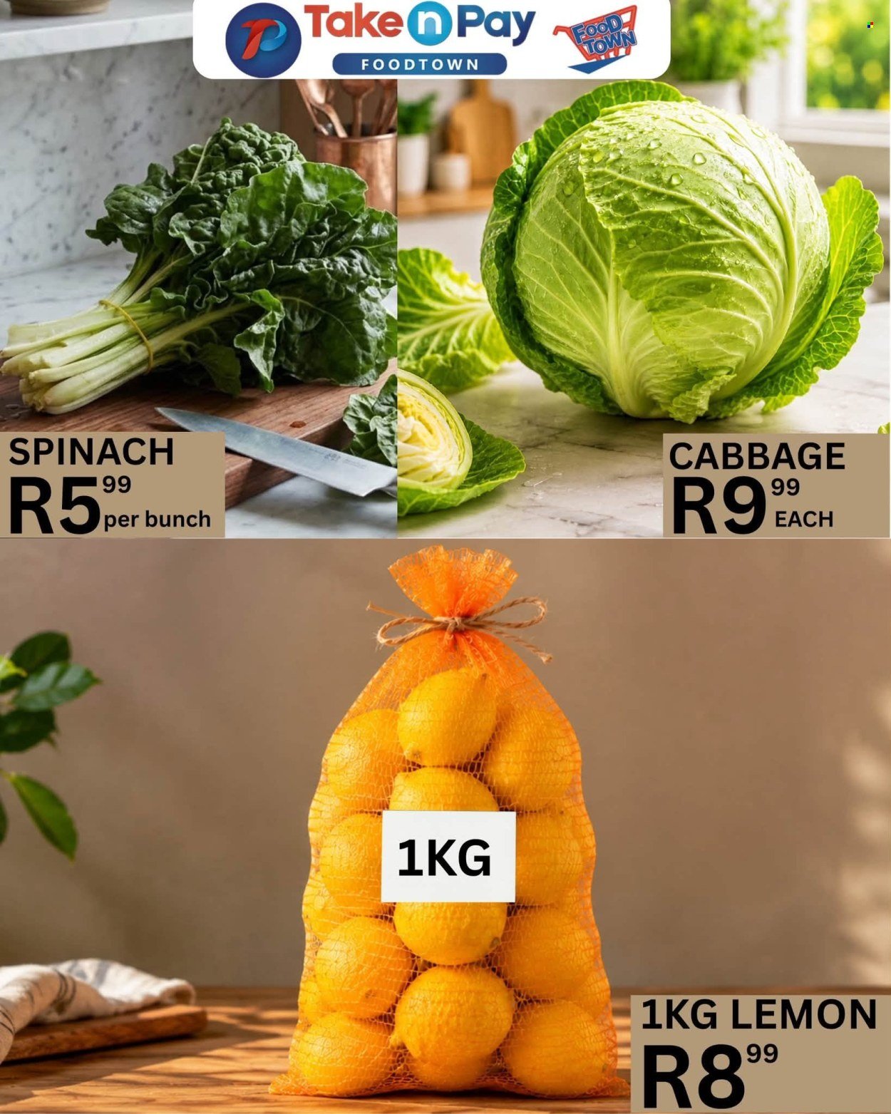 TAKE N PAY specials - From Tuesday 29 Sept 2026