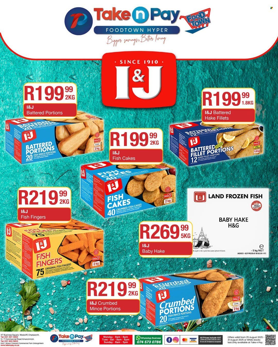 TAKE N PAY specials - From Monday 25 Aug 2025 (2025-08-25 - 2025-08-31) | 10