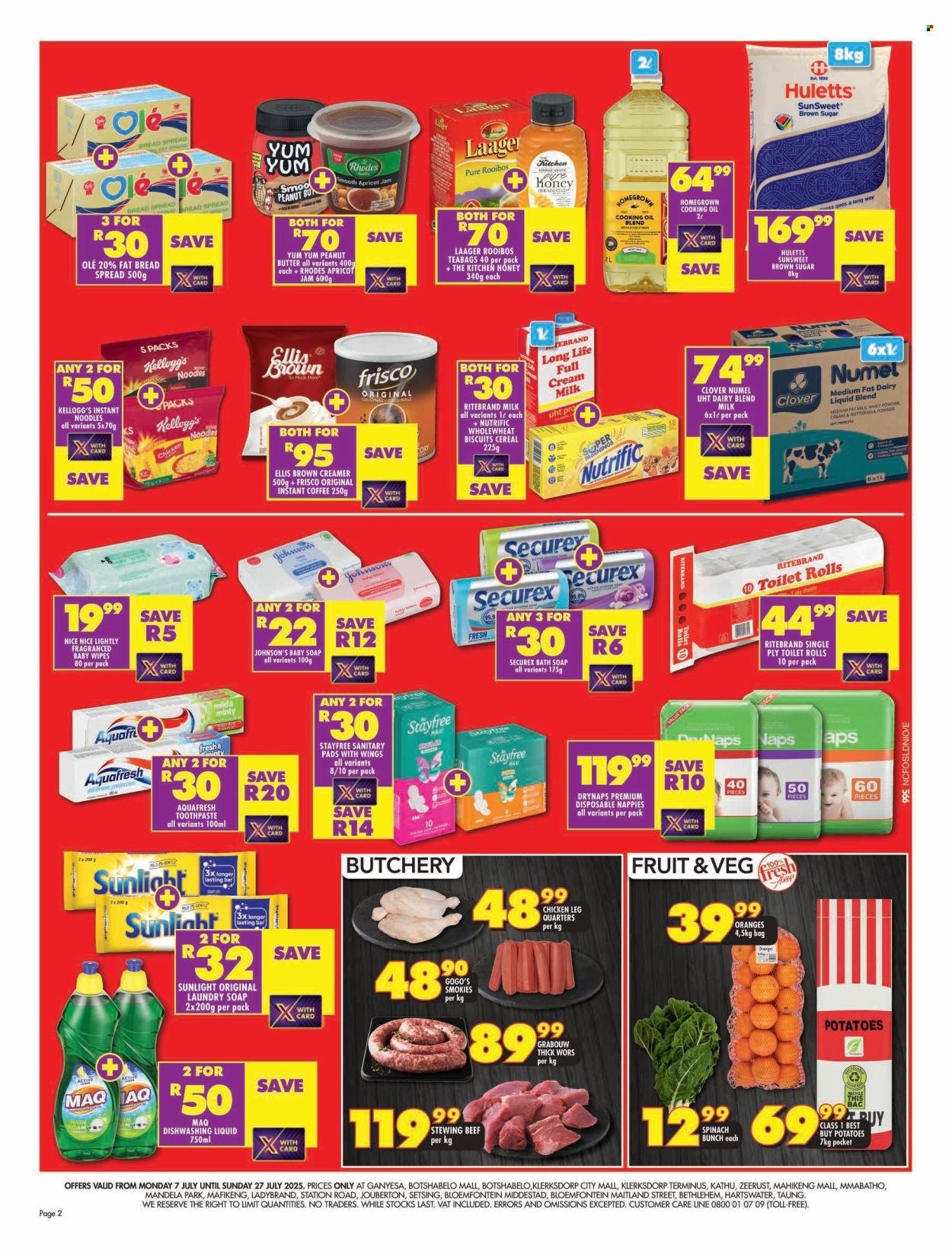 SHOPRITE specials - Xtra Savings Exclusive Northern Cape and Free State (2025-07-07 - 2025-07-27) | 2