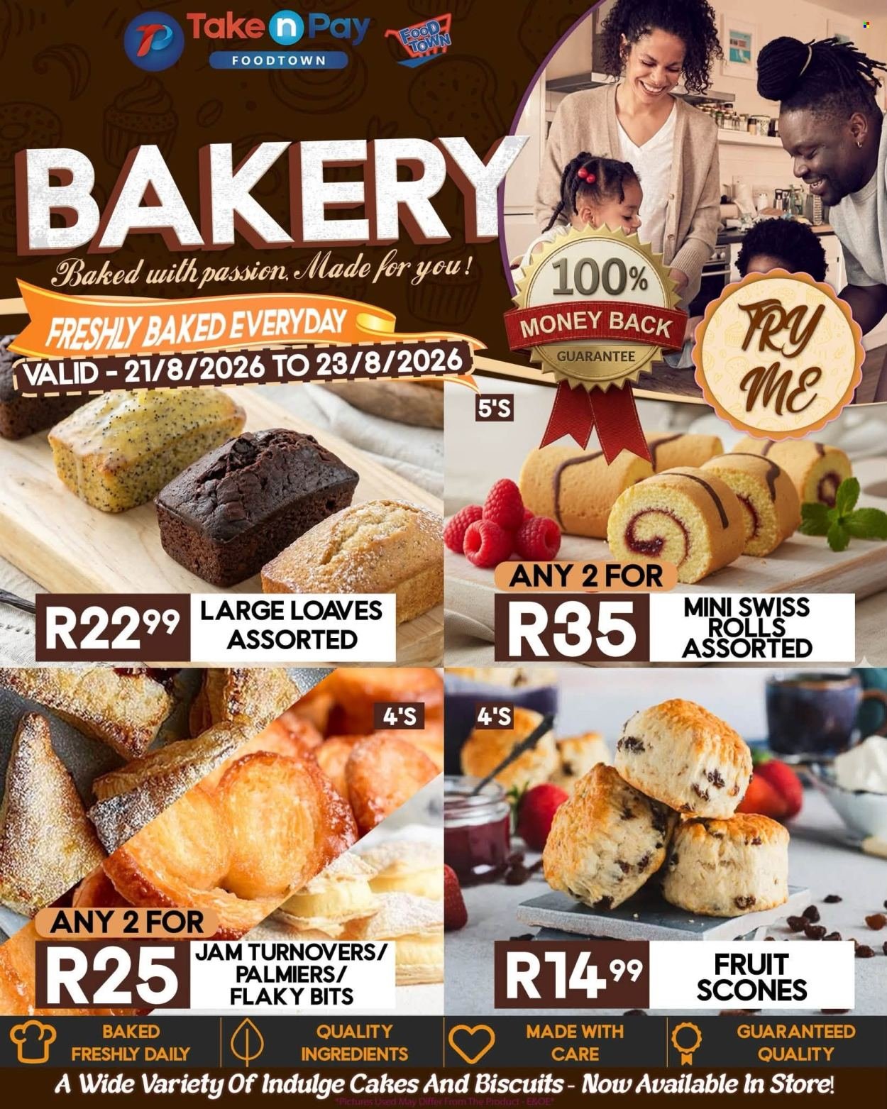 TAKE N PAY specials - From Tuesday 18 Aug 2026