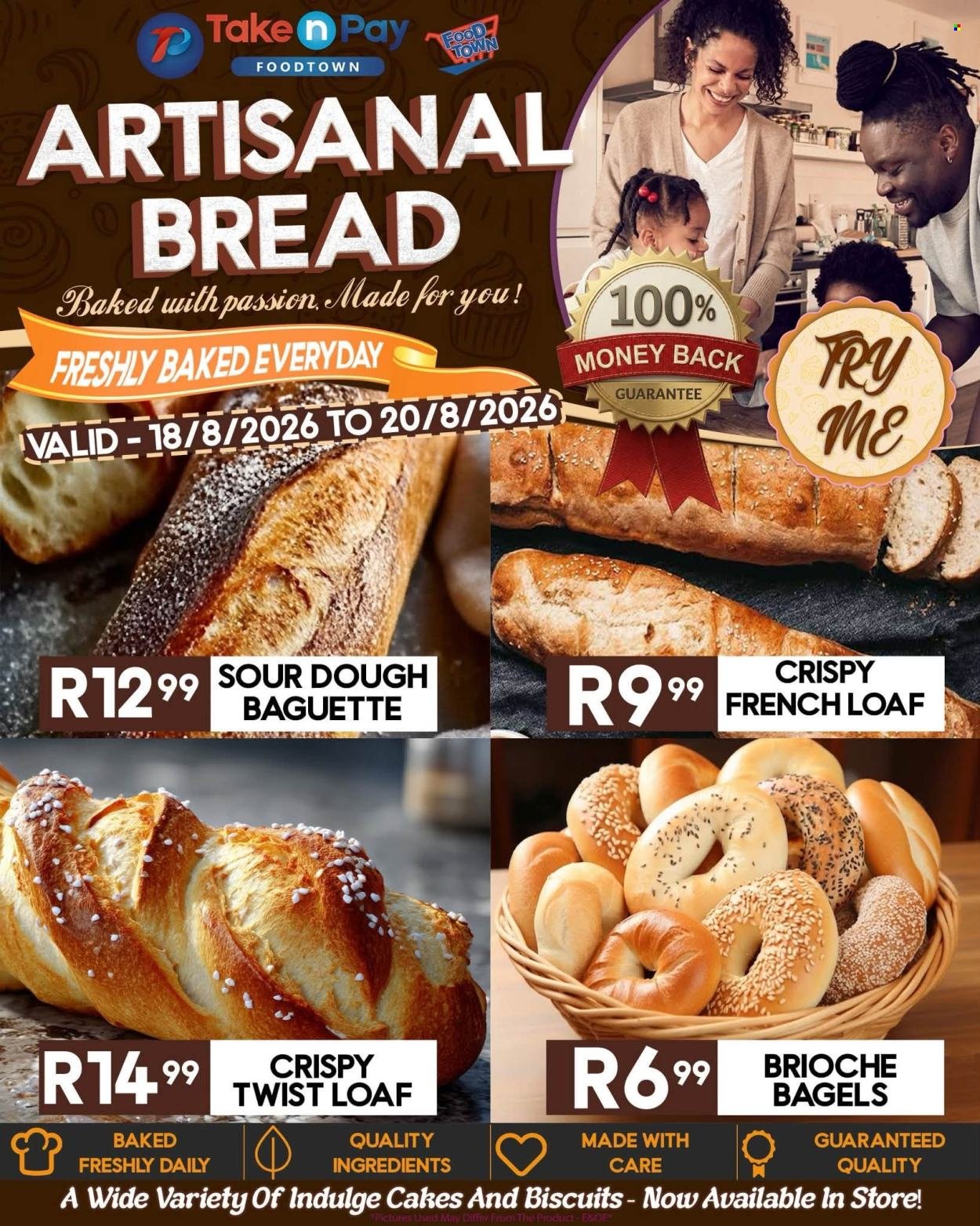 TAKE N PAY specials - From Tuesday 18 Aug 2026