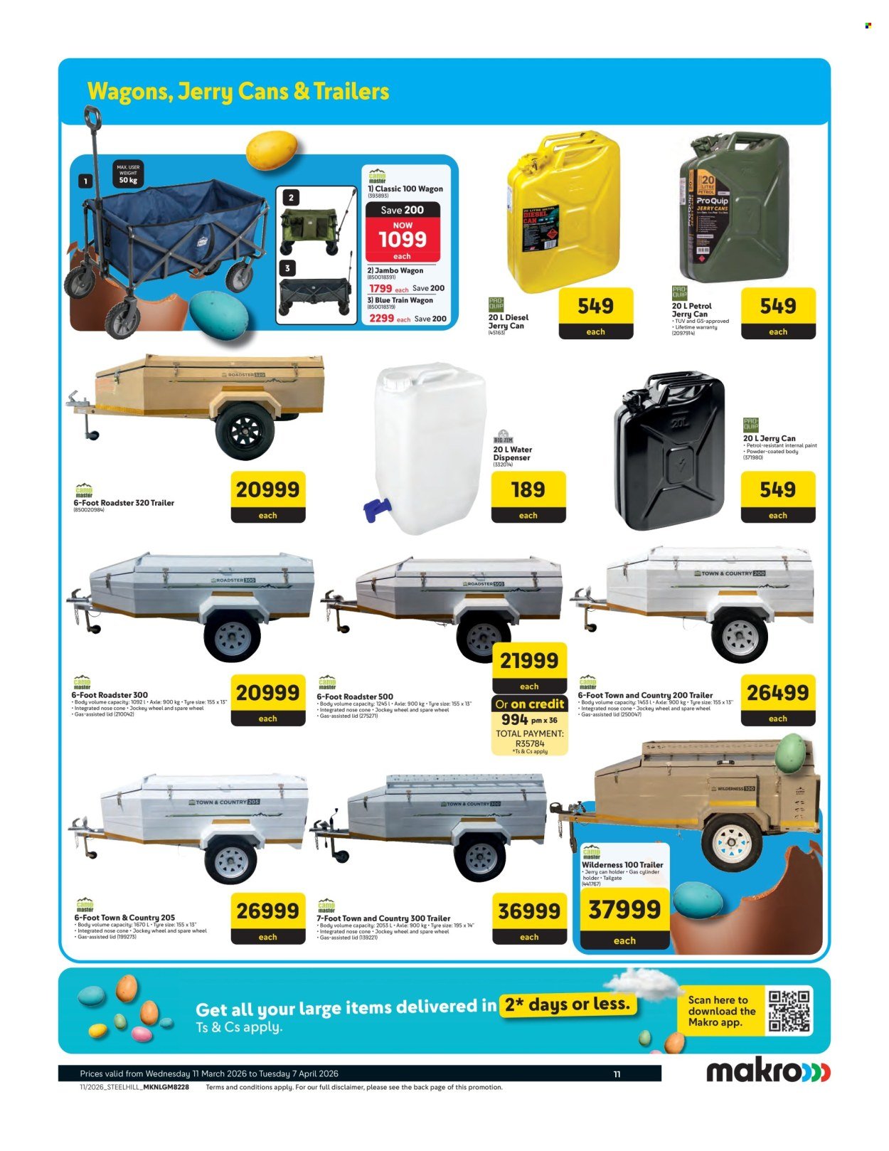 MAKRO specials - Camping (2026-03-11 - 2026-04-07) | 11