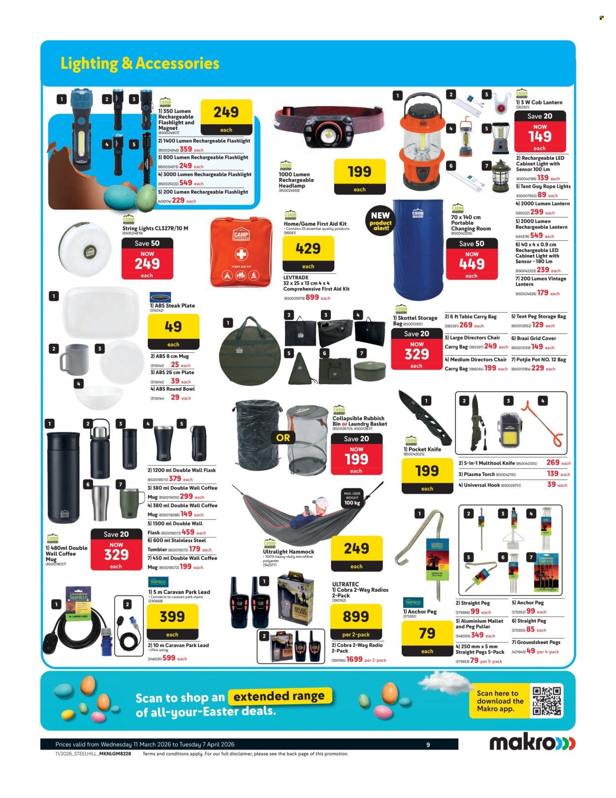 MAKRO specials - Camping (2026-03-11 - 2026-04-07) | 9