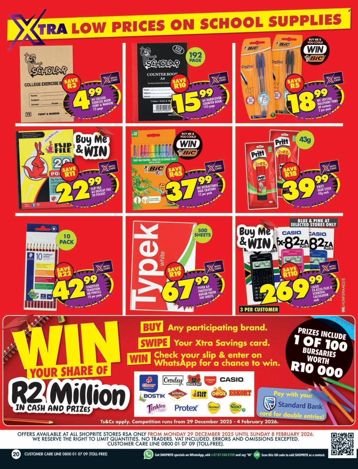 SHOPRITE specials - Back to School Promotion (2025-12-29 - 2026-02-08) | 20