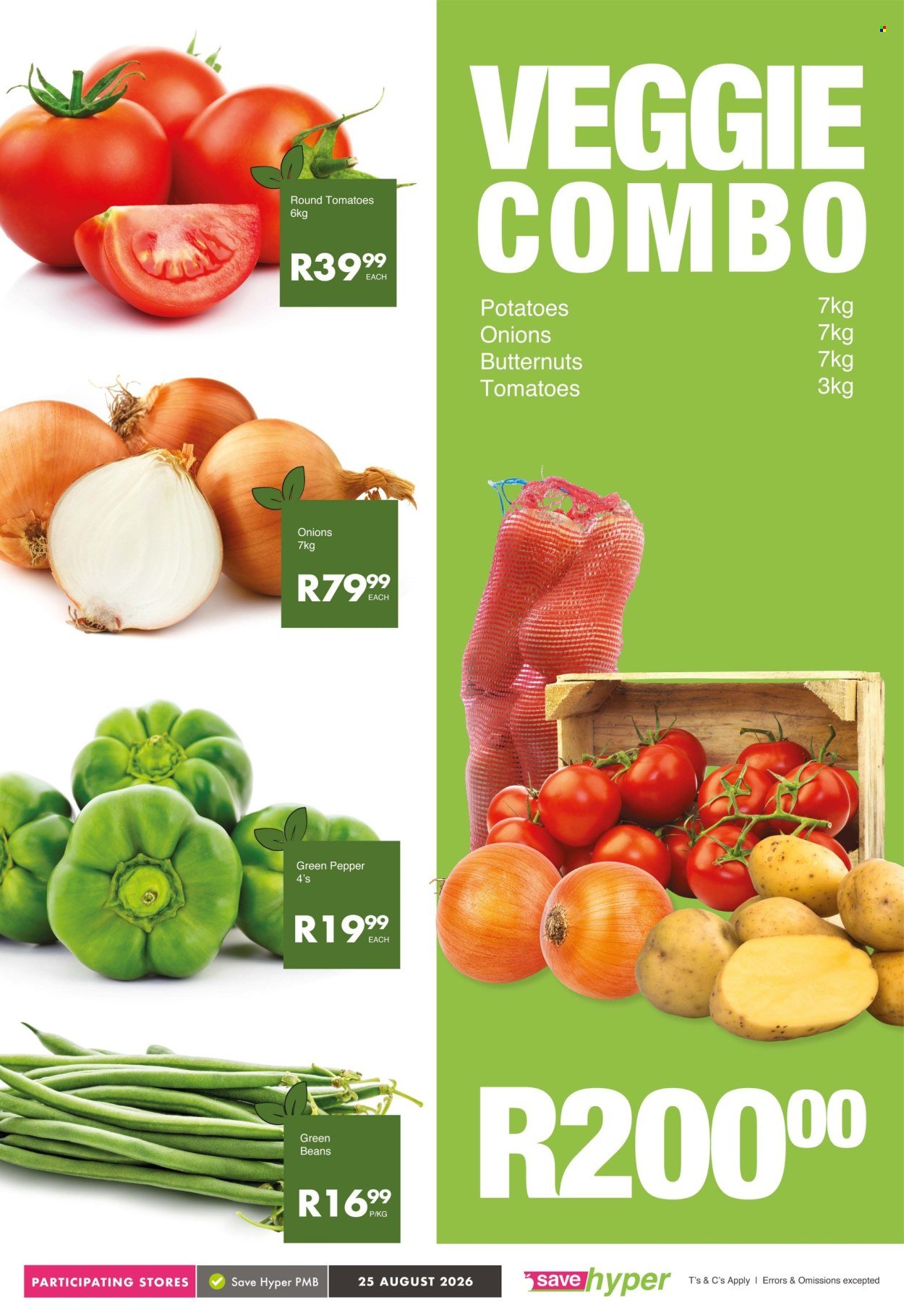 SAVE specials - From Tuesday 25 Aug 2026