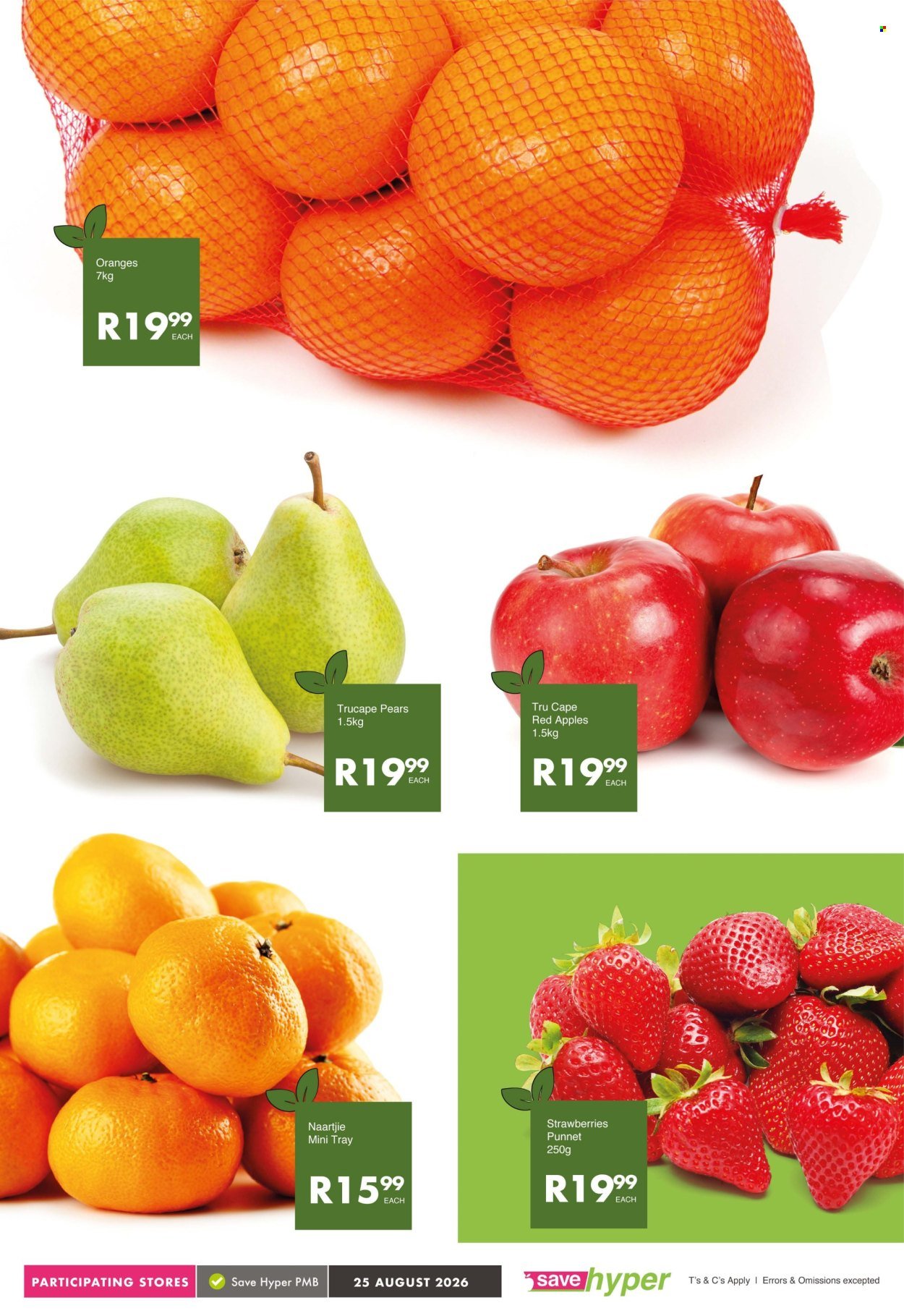 SAVE specials - From Tuesday 25 Aug 2026
