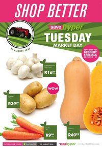 SAVE specials - From Tuesday 25 Aug 2026