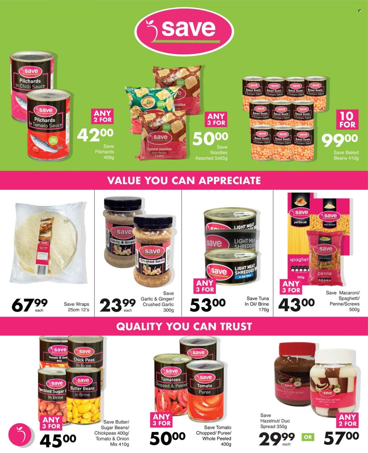 SAVE specials - From Thursday 28 May 2026