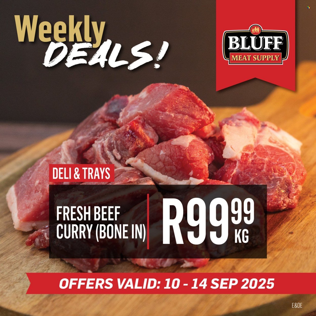 BLUFF MEAT SUPPLY specials - From Wednesday 10 Sept 2025 (2025-09-10 - 2025-09-14) | 2