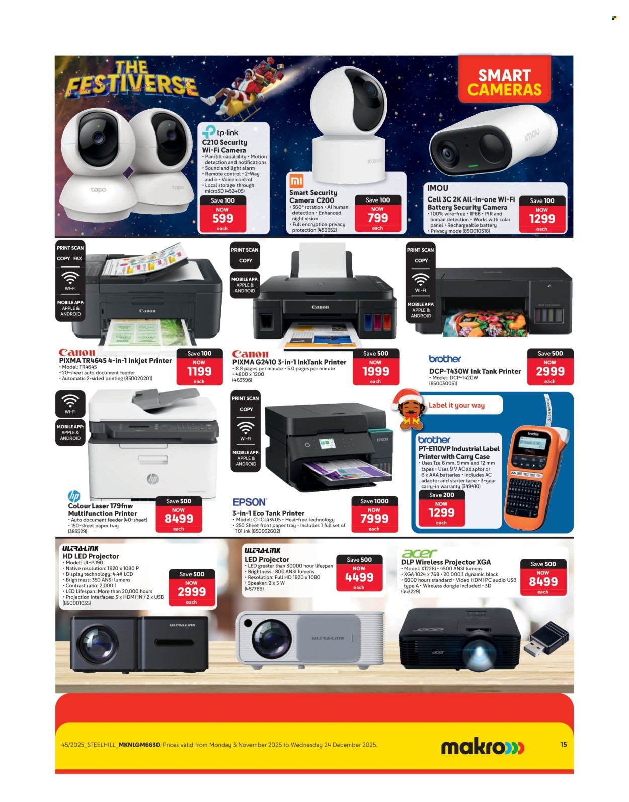 MAKRO specials - From Monday 3 Nov 2025 (2025-11-03 - 2025-12-24) | 15