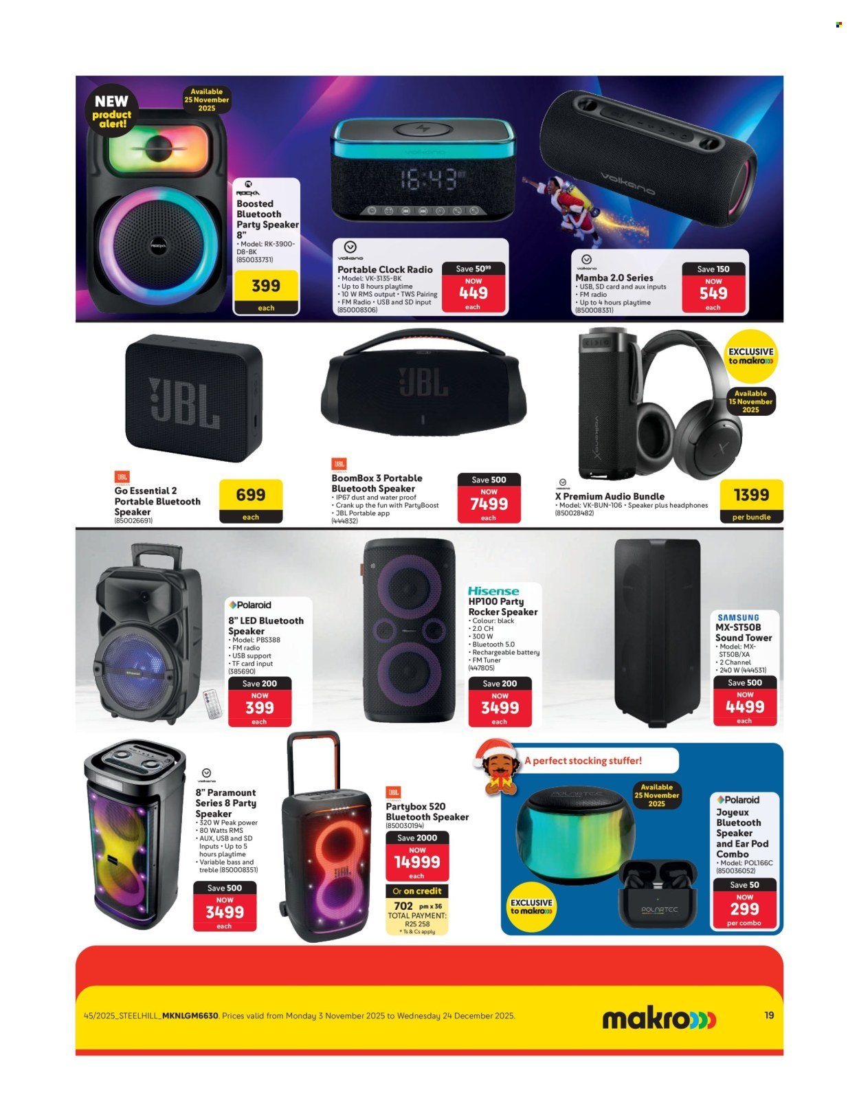 MAKRO specials - From Monday 3 Nov 2025 (2025-11-03 - 2025-12-24) | 19