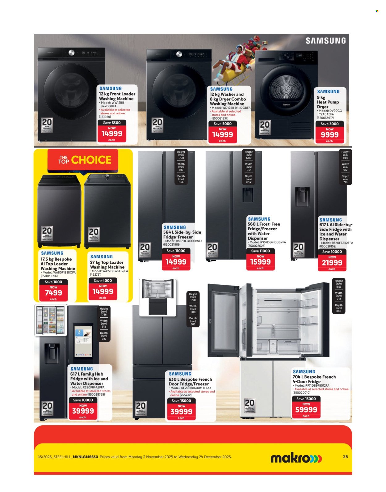 MAKRO specials - From Monday 3 Nov 2025 (2025-11-03 - 2025-12-24) | 25