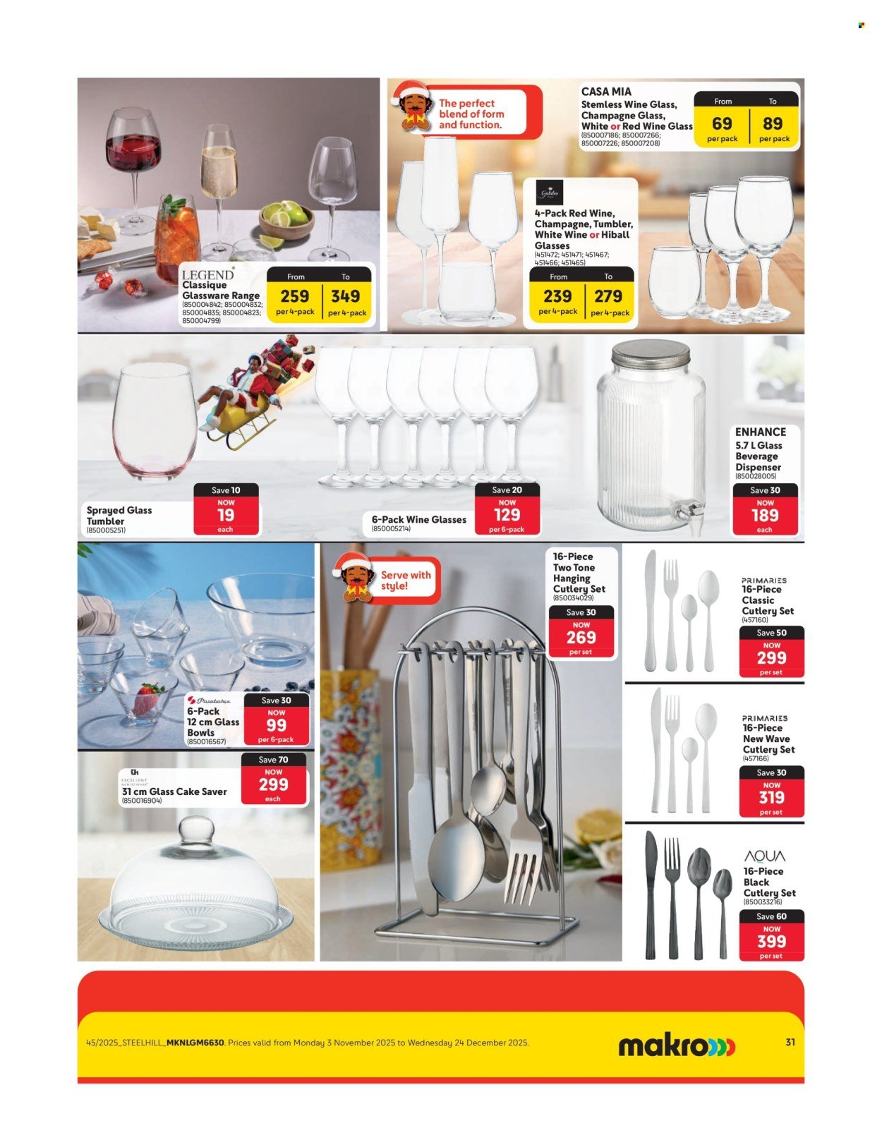 MAKRO specials - From Monday 3 Nov 2025 (2025-11-03 - 2025-12-24) | 31