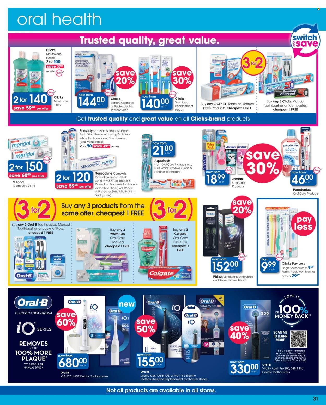 CLICKS specials - From Thursday 23 Apr 2026 (2026-04-23 - 2026-05-06) | 31
