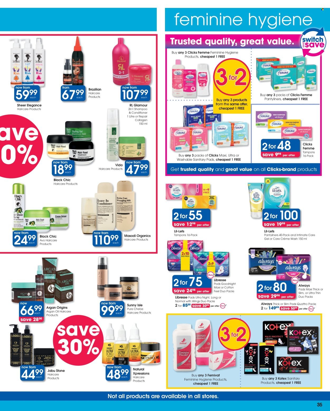 CLICKS specials - From Thursday 23 Apr 2026 (2026-04-23 - 2026-05-06) | 35
