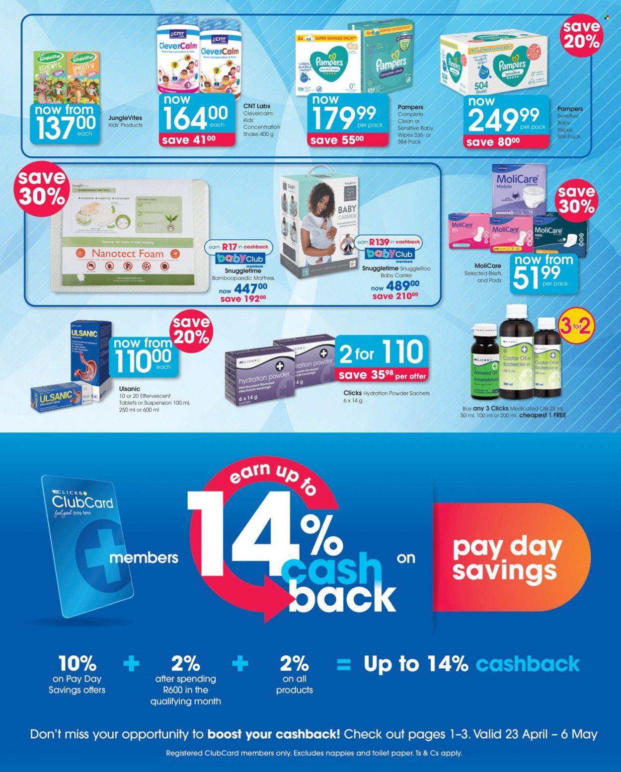 CLICKS specials - From Thursday 23 Apr 2026 (2026-04-23 - 2026-05-06) | 5