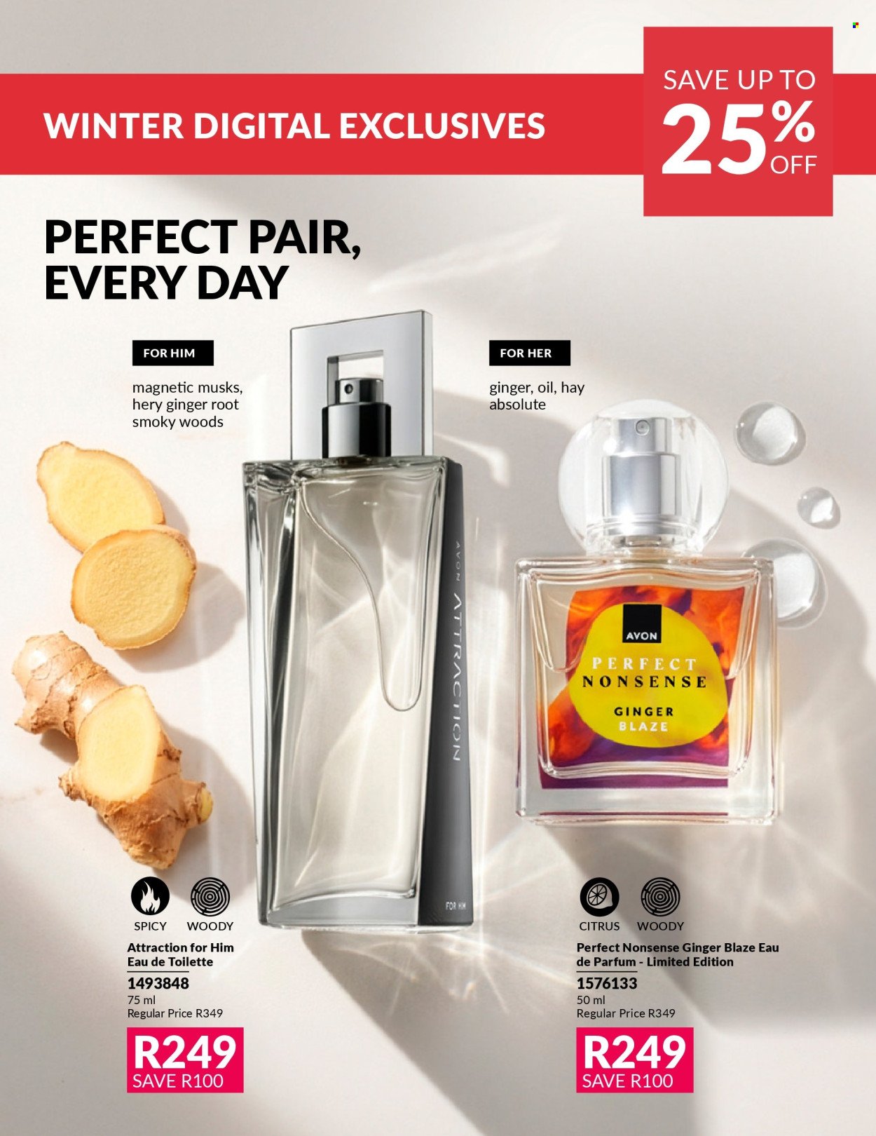 AVON specials - Winter Sale