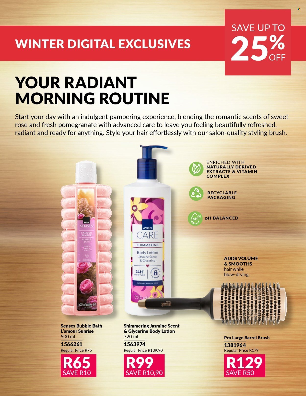 AVON specials - Winter Sale
