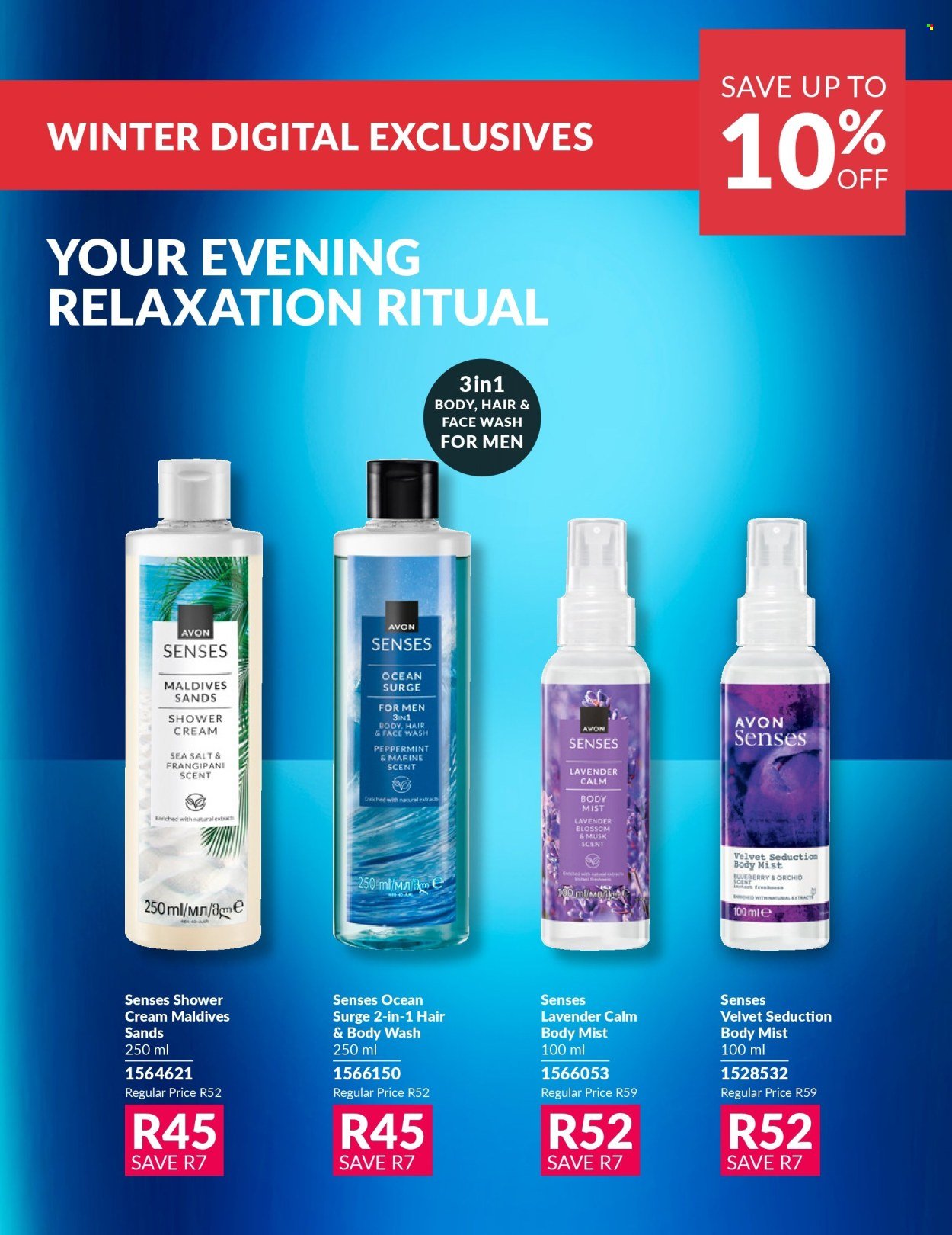AVON specials - Winter Sale