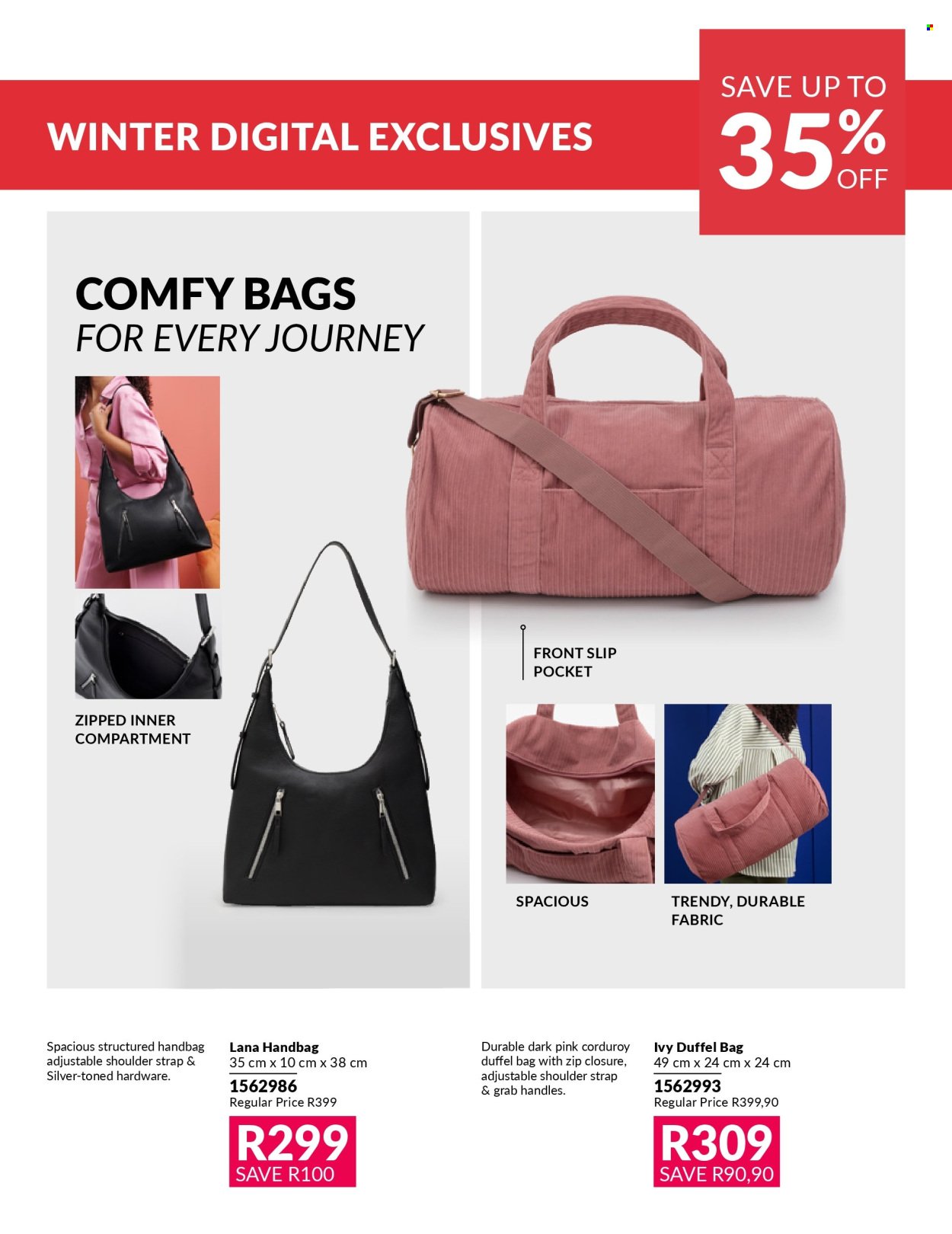 AVON specials - Winter Sale