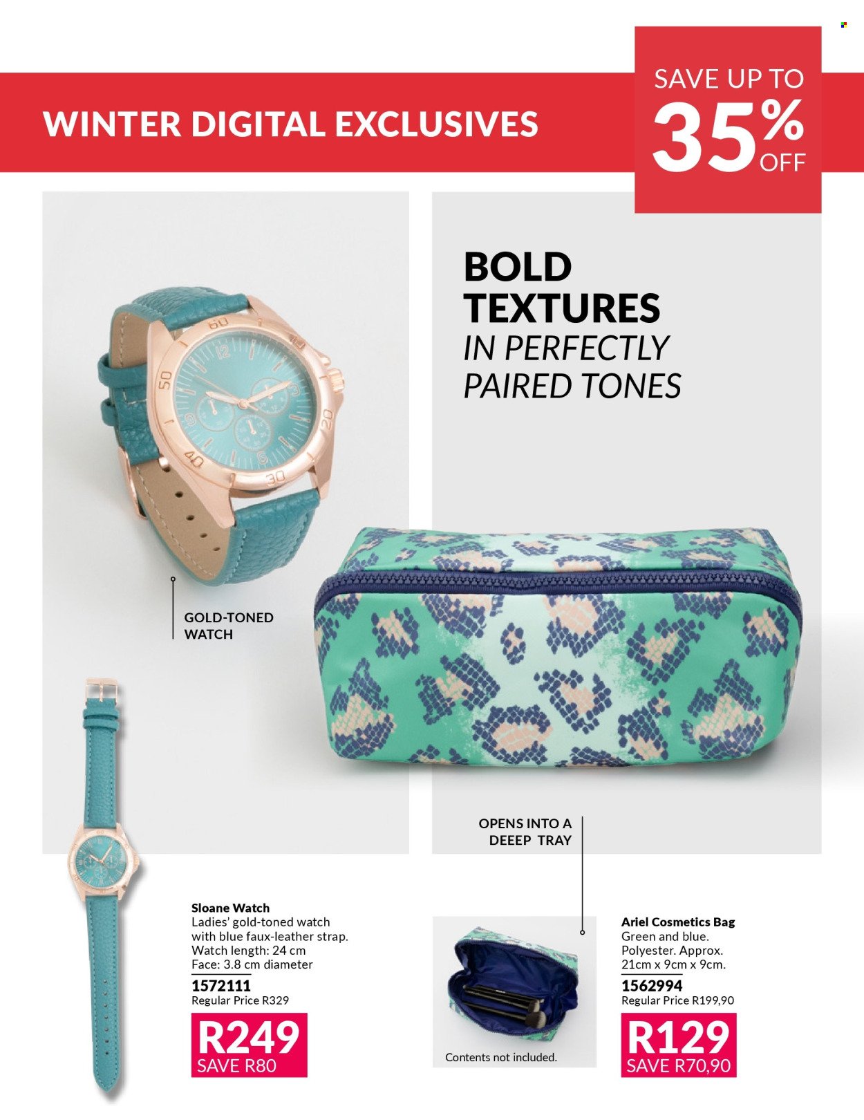 AVON specials - Winter Sale