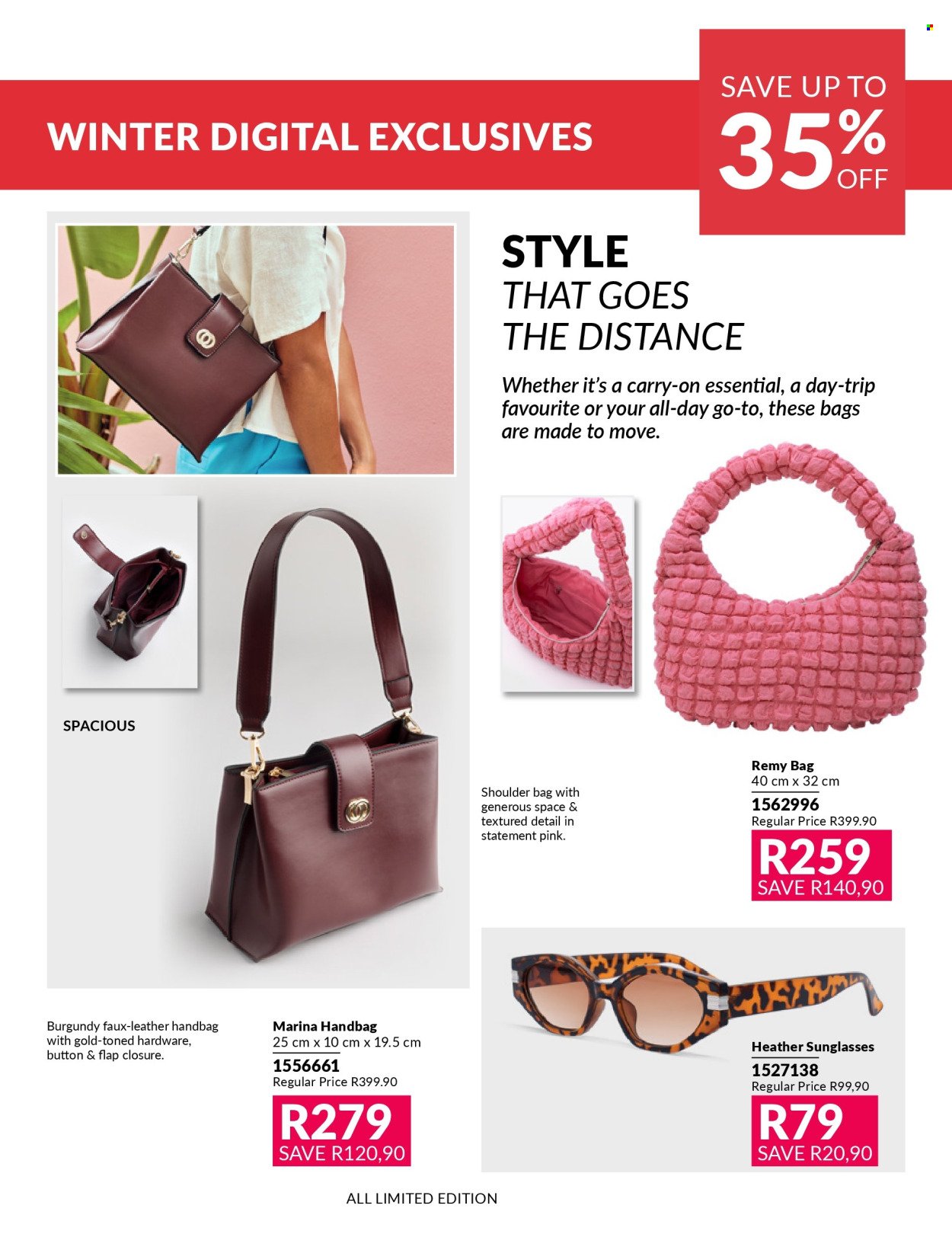 AVON specials - Winter Sale