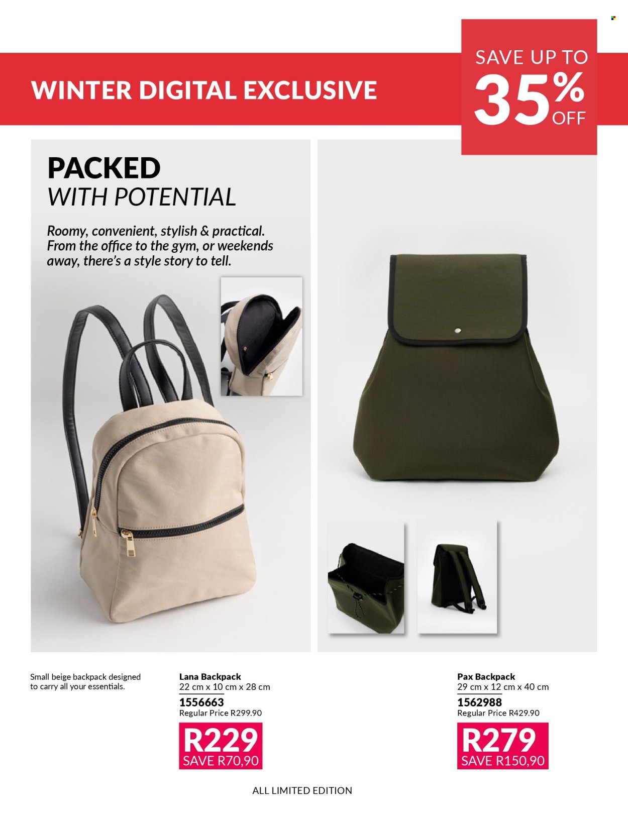 AVON specials - Winter Sale