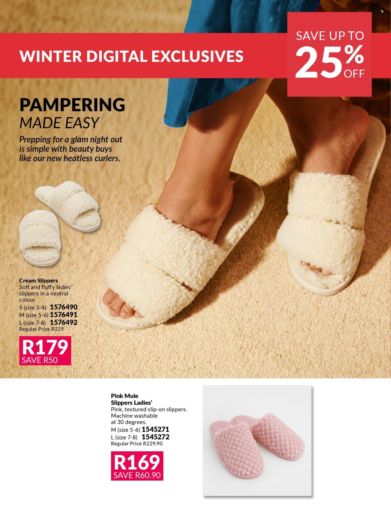 AVON specials - Winter Sale