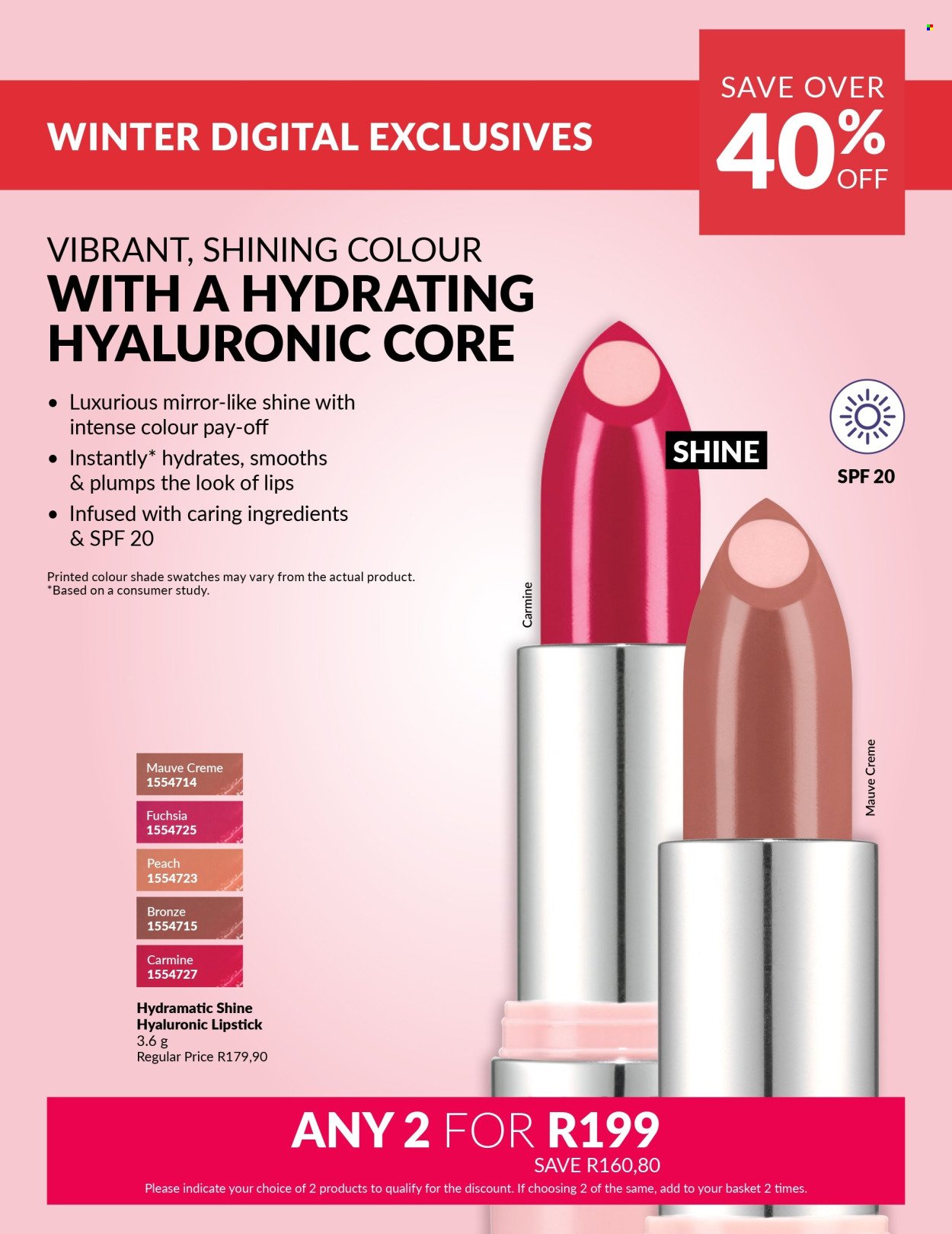 AVON specials - Winter Sale