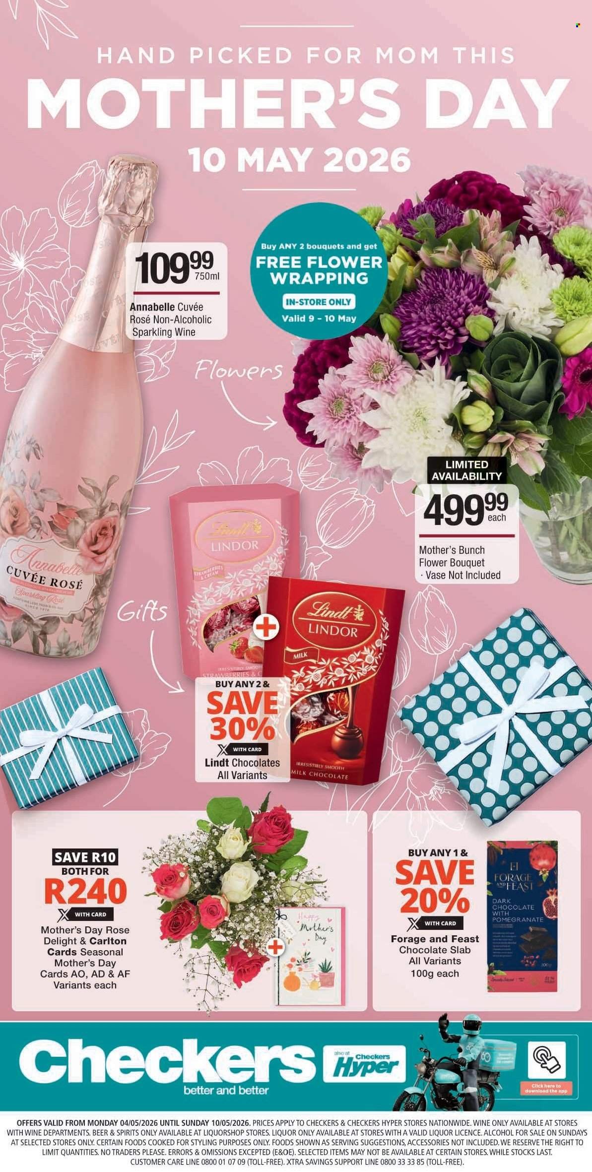 CHECKERS specials - Mother's Day Promotion (2026-05-03 - 2026-05-10) | 2