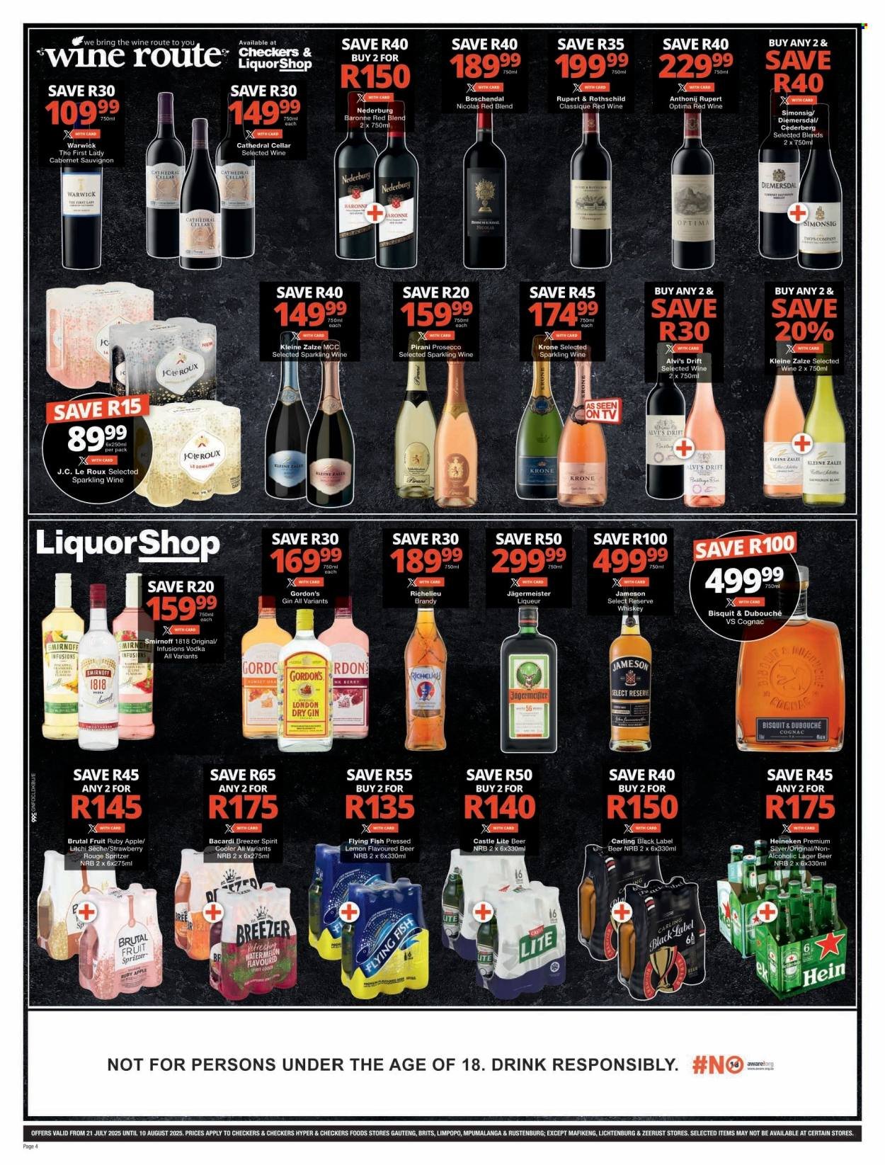 CHECKERS specials - July Month-End Promotion (2025-07-21 - 2025-08-10) | 4