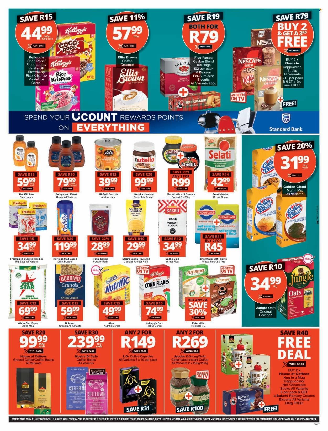 CHECKERS specials - July Month-End Promotion (2025-07-21 - 2025-08-10) | 7