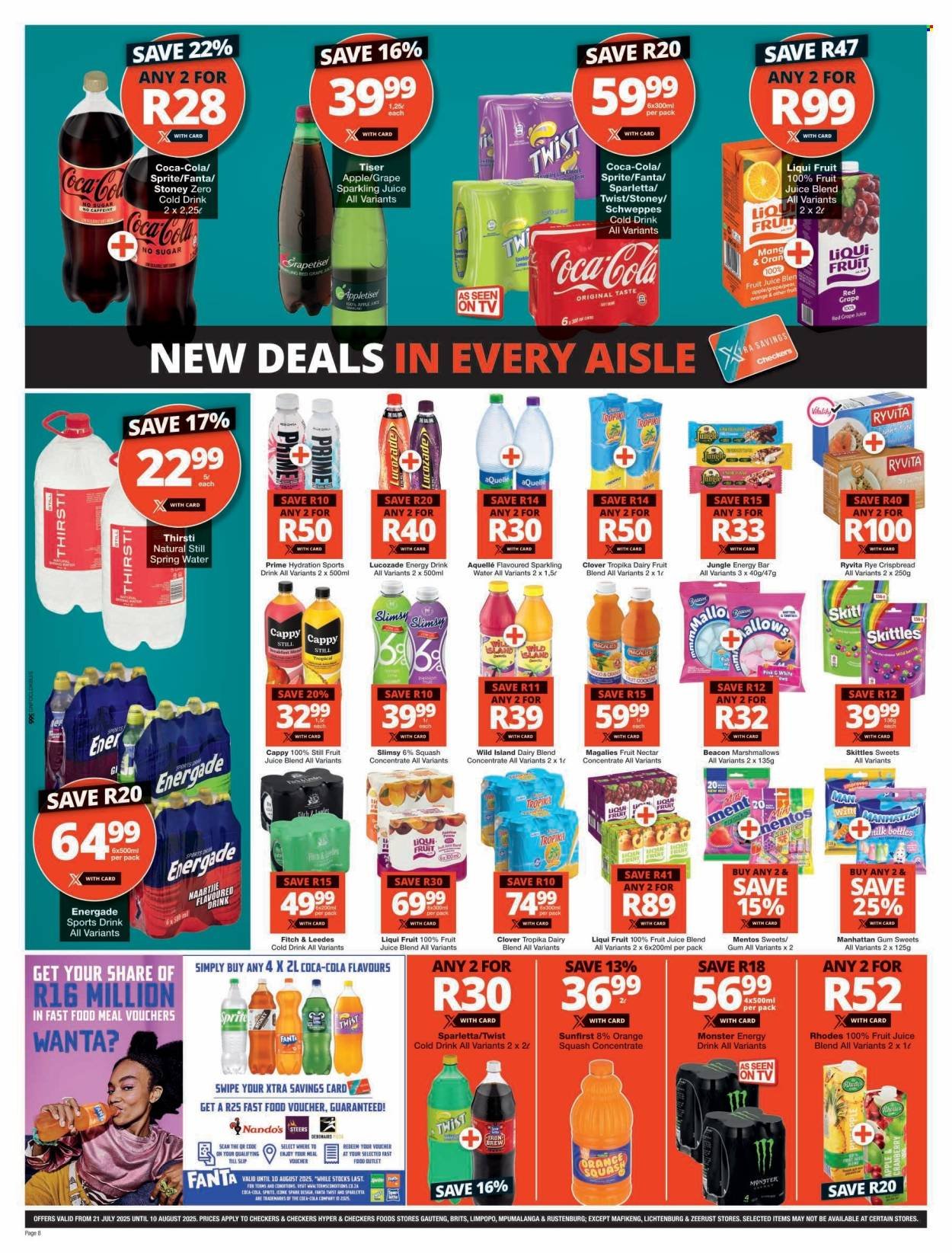CHECKERS specials - July Month-End Promotion (2025-07-21 - 2025-08-10) | 8