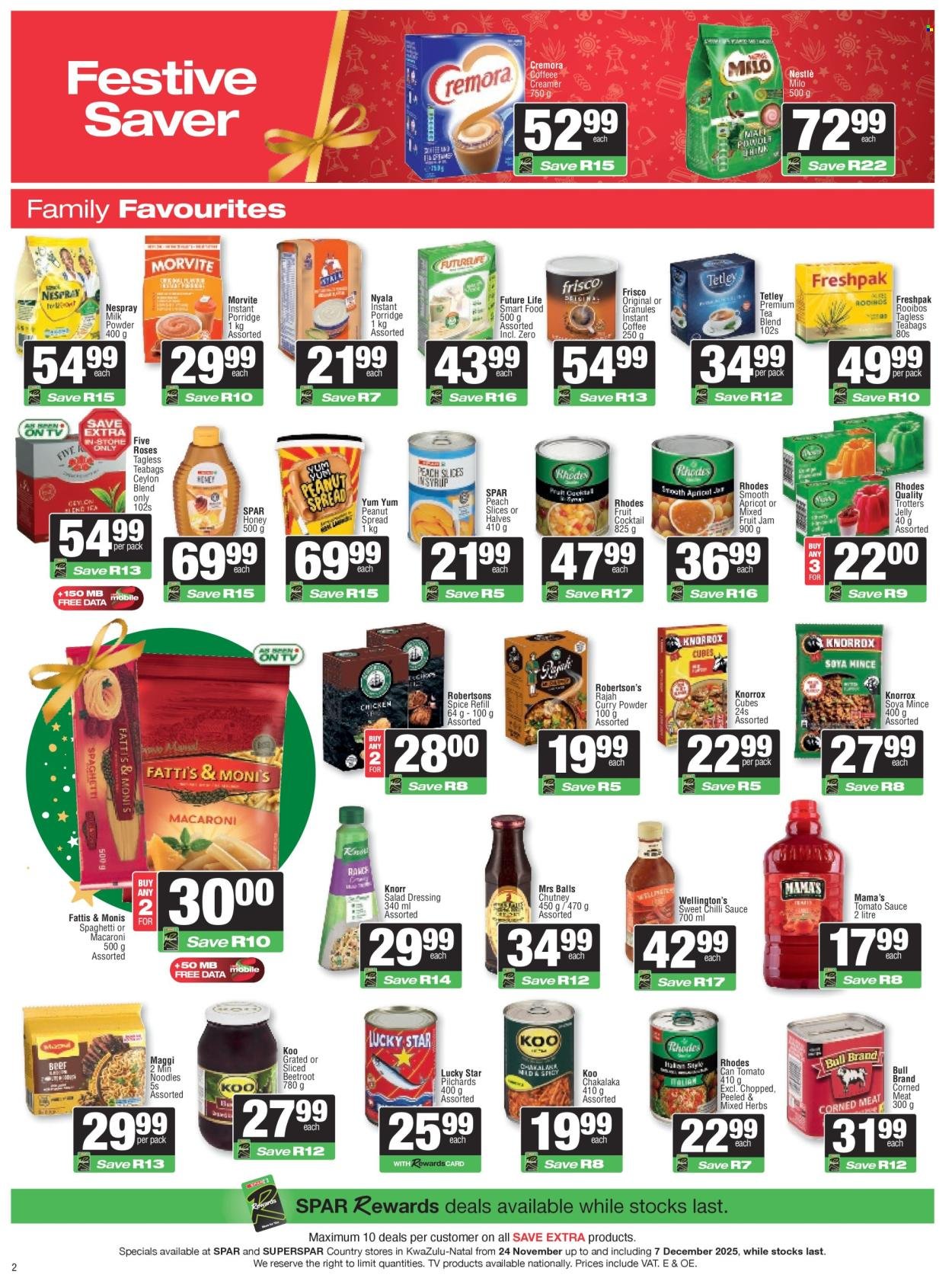 SPAR specials - Specials (2025-11-24 - 2025-12-07) | 2