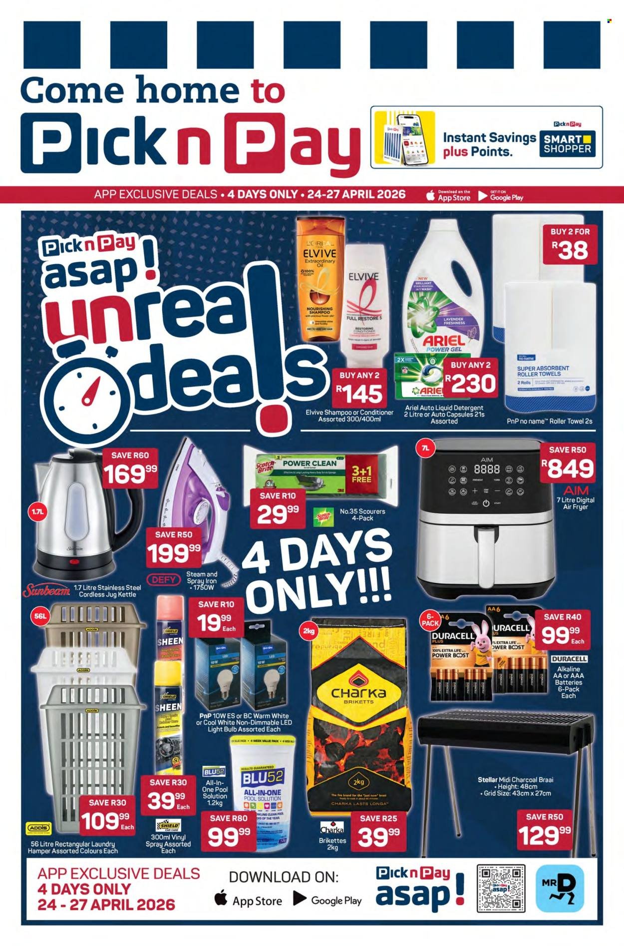 PICK N PAY specials - asap! Specials (2026-04-24 - 2026-04-27) | 3
