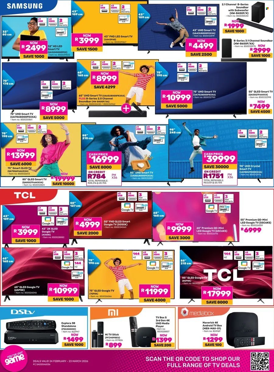 GAME specials - I Like Big Brands And I Cannot Lie (2026-02-24 - 2026-03-23) | 4