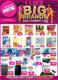 GAME specials - I Like Big Brands And I Cannot Lie (2026-02-24 - 2026-03-23)