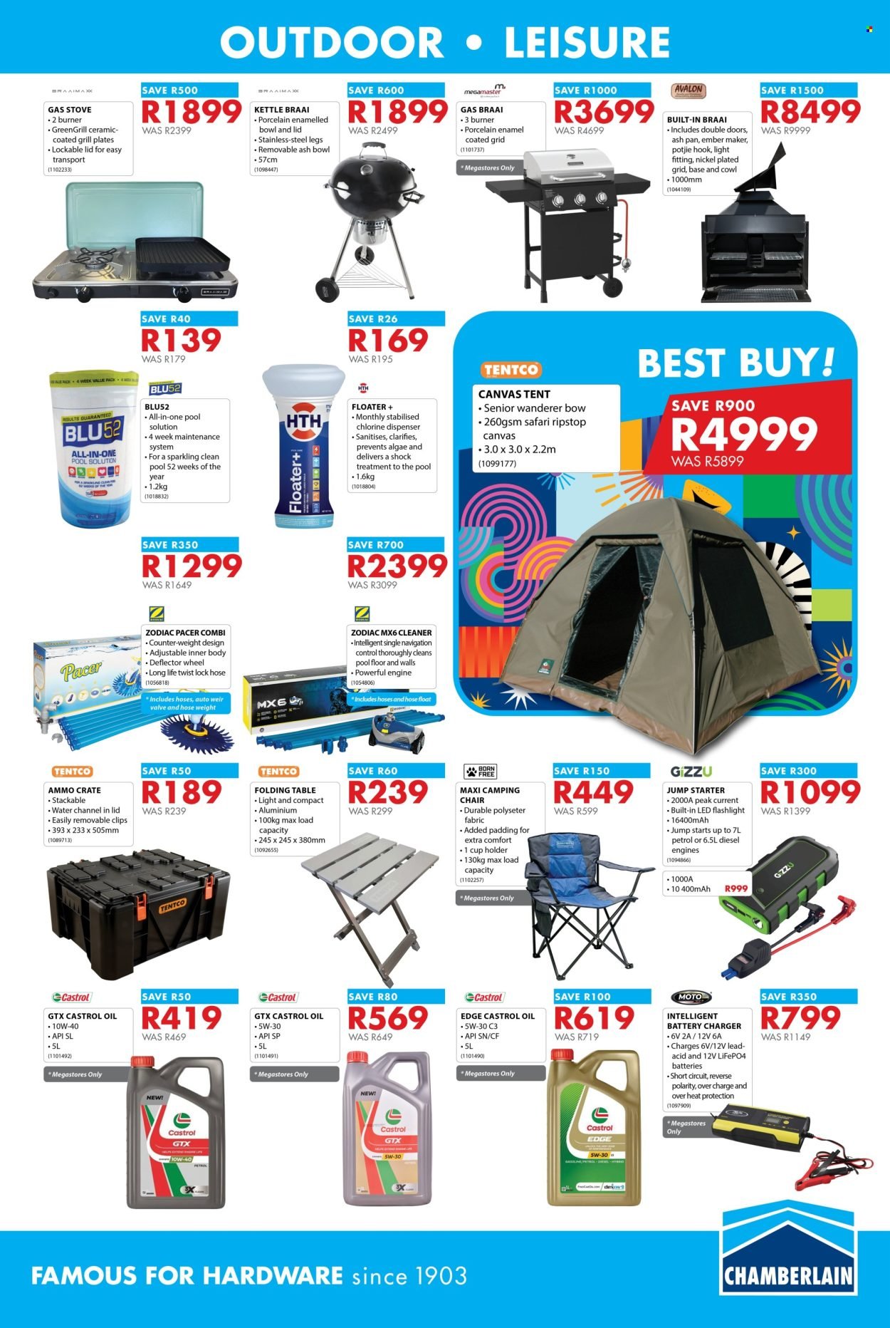 CHAMBERLAIN specials - From Thursday 21 May 2026