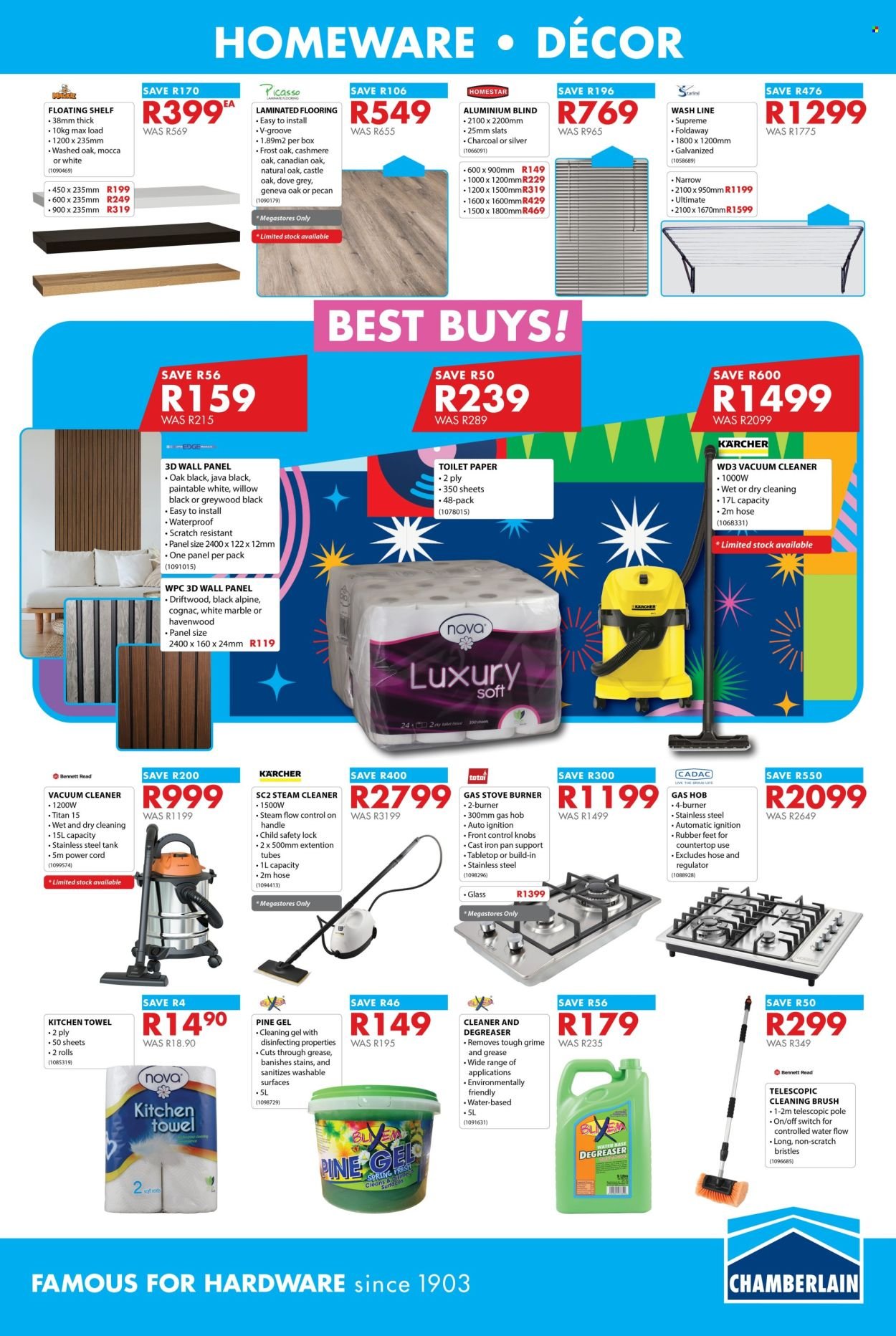 CHAMBERLAIN specials - From Thursday 21 May 2026
