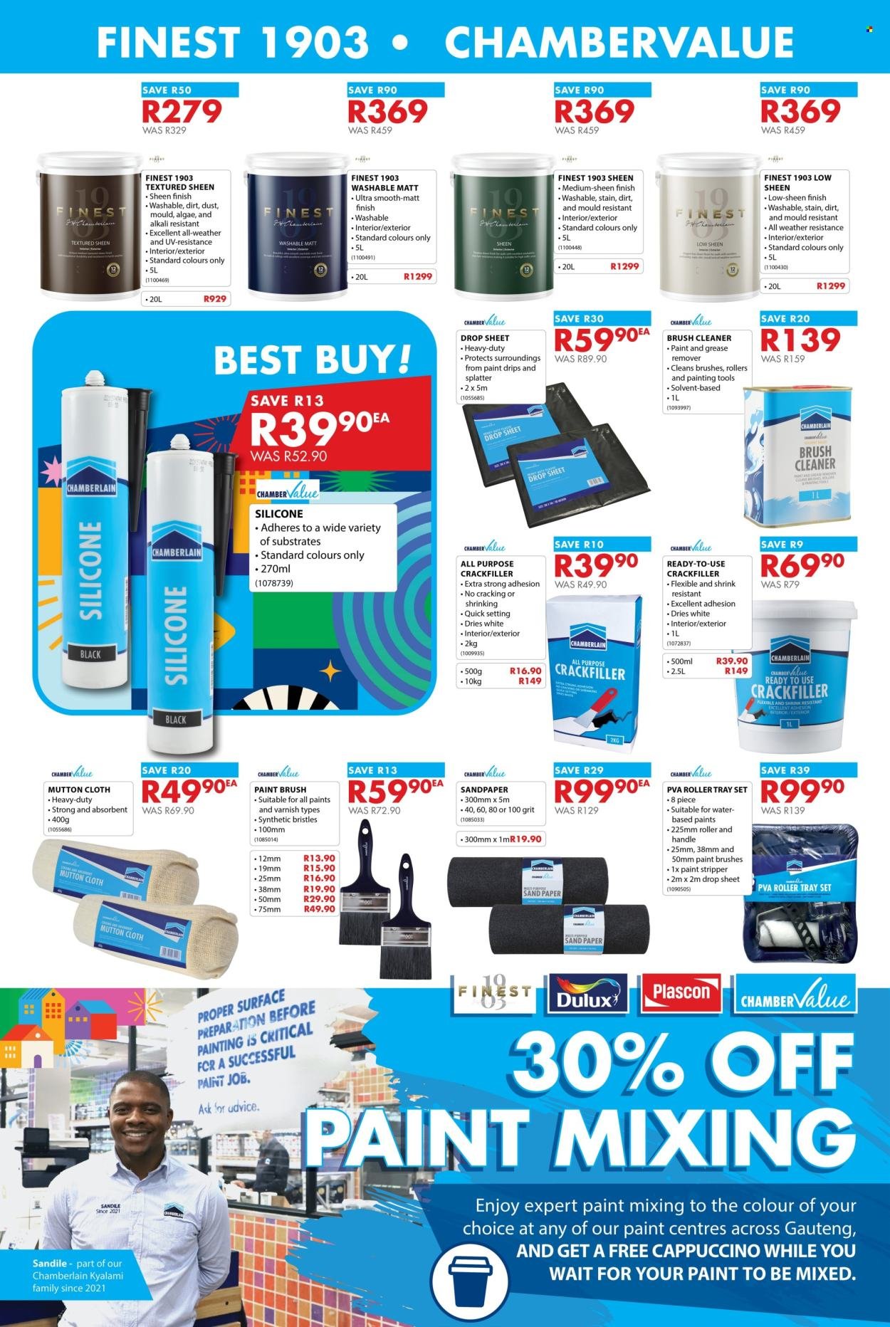 CHAMBERLAIN specials - From Thursday 21 May 2026