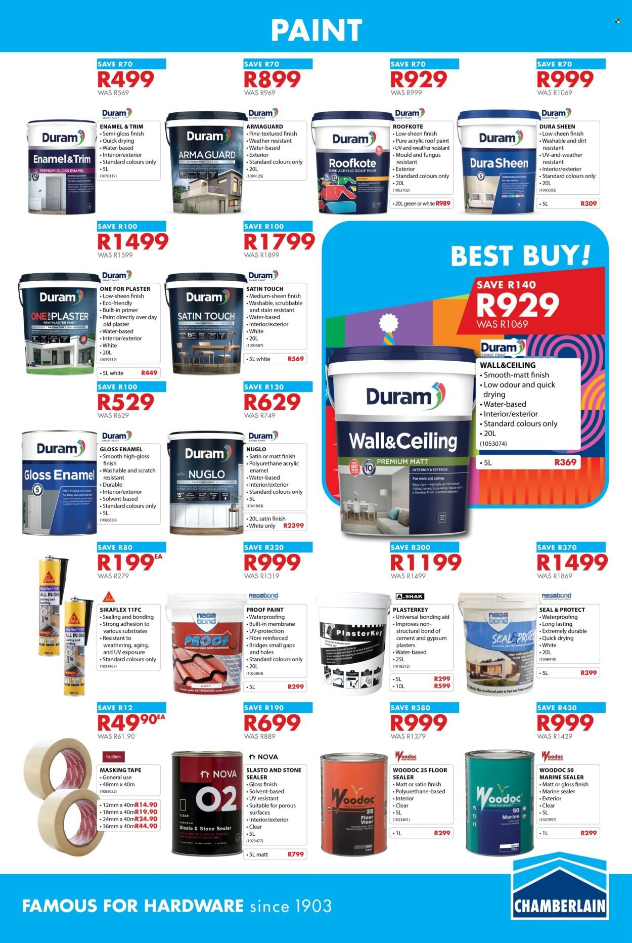 CHAMBERLAIN specials - From Thursday 21 May 2026