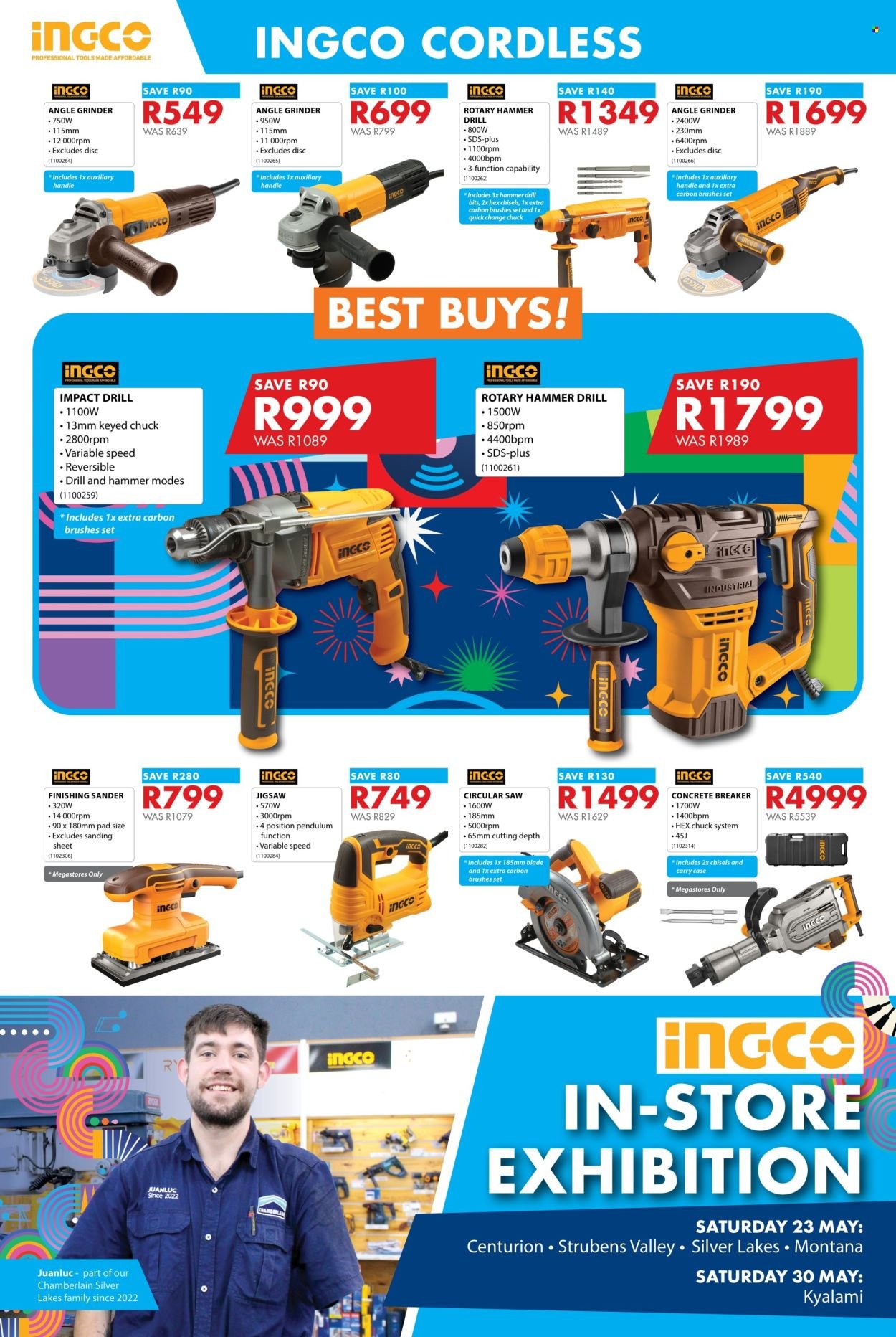 CHAMBERLAIN specials - From Thursday 21 May 2026