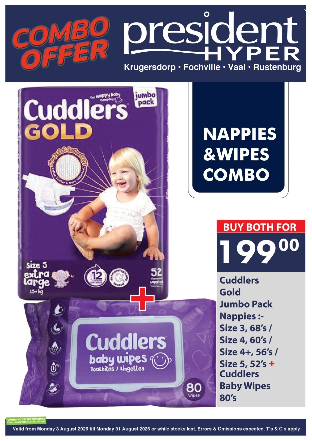 PRESIDENT HYPER specials - COMBO DEALS