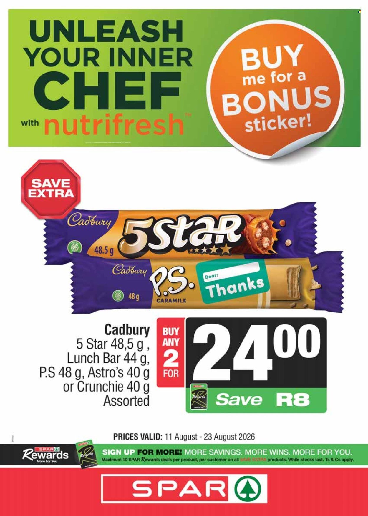 SPAR specials - National Specials