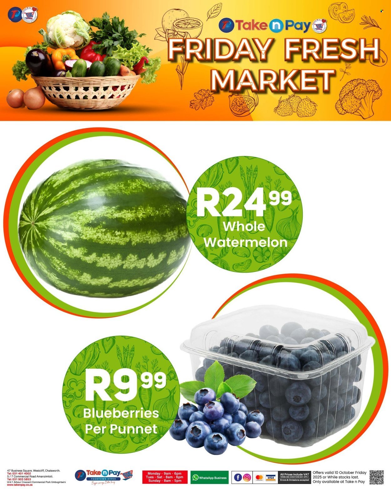 TAKE N PAY specials - From Friday 10 Oct 2025 (2025-10-10 - 2025-10-10) | 11