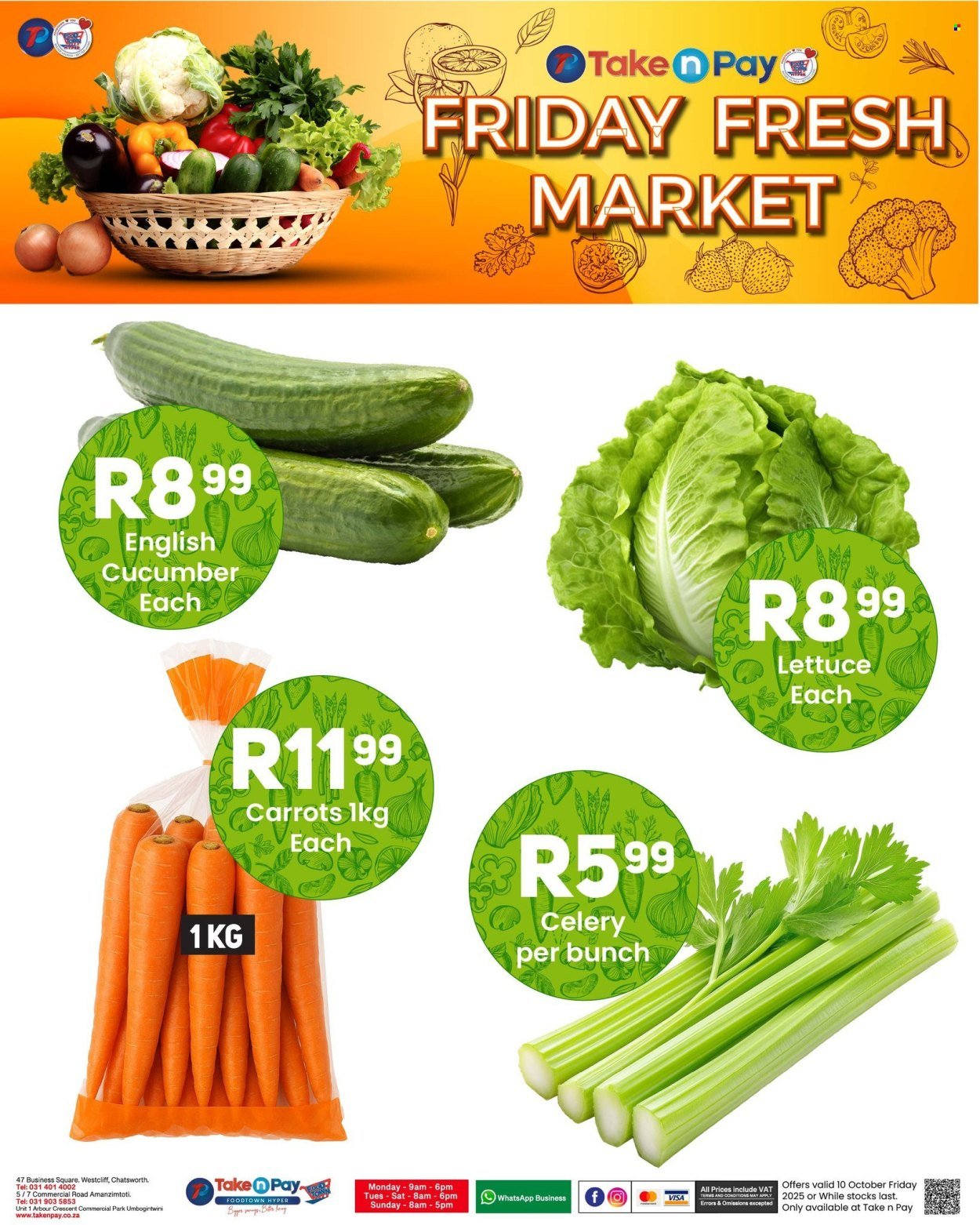TAKE N PAY specials - From Friday 10 Oct 2025 (2025-10-10 - 2025-10-10) | 12