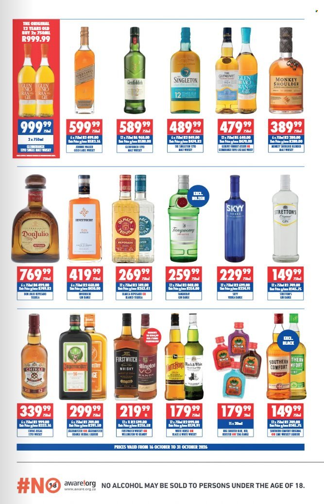 ULTRA LIQUORS specials - From Friday 16 Oct 2026