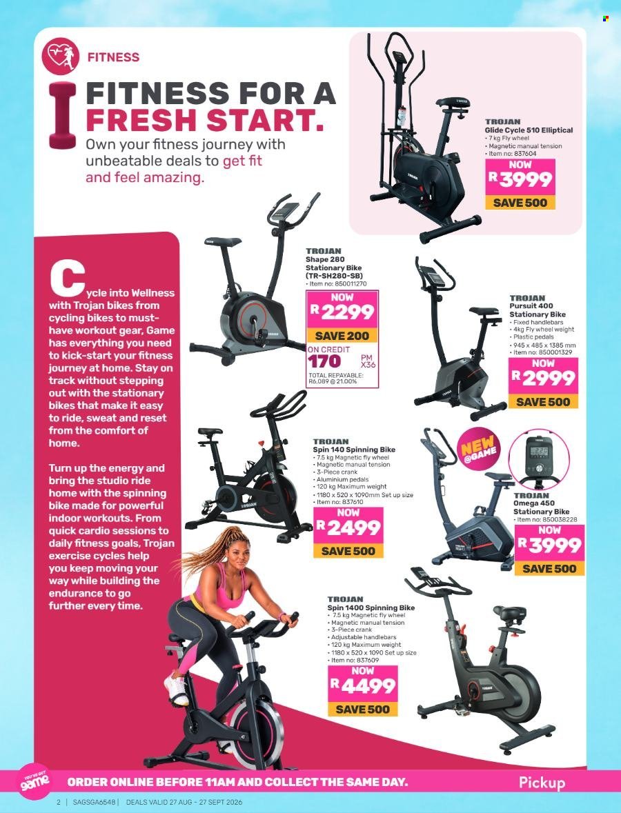 GAME specials - Spring Into Wellness
